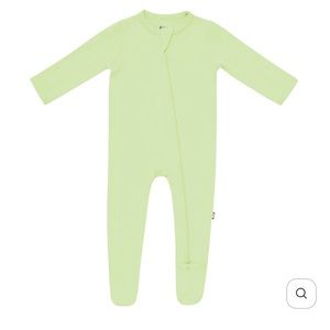 Kyte Baby Zippered Footie in Pistachio